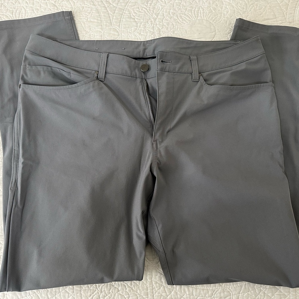 lululemon ABC Gray Men's Pants slim fit